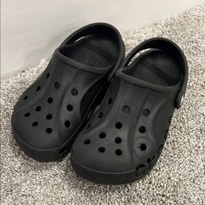 Kids Black Clogs - Boys size 13